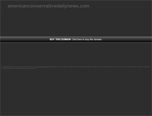 Tablet Screenshot of americanconservativedailynews.com